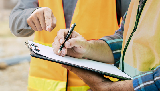 Inspectie tijdens het proces