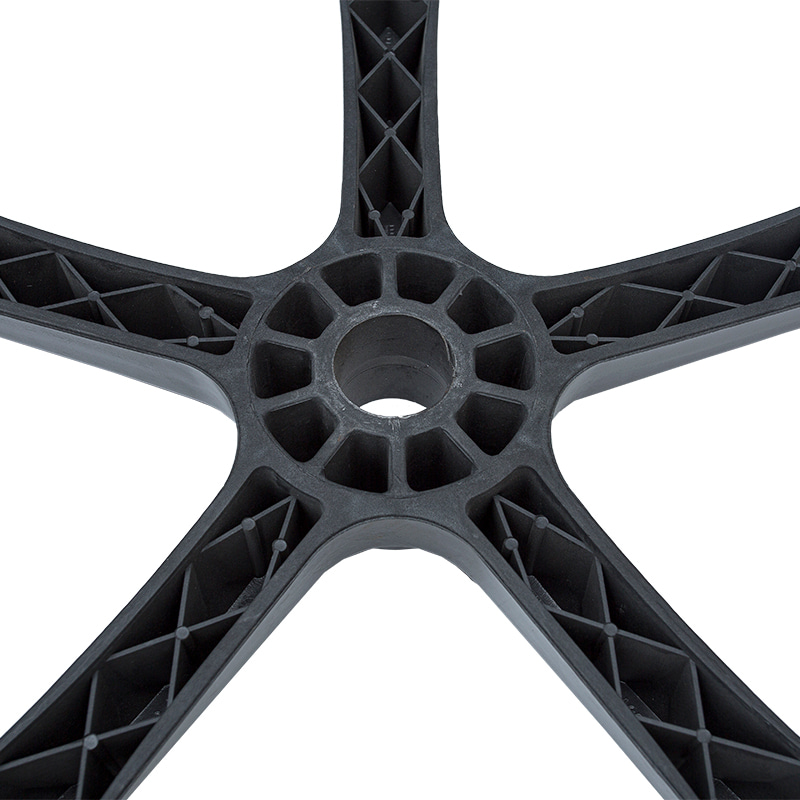 PA-H verfvoet nylon stoelpoot (nylon onderstel)