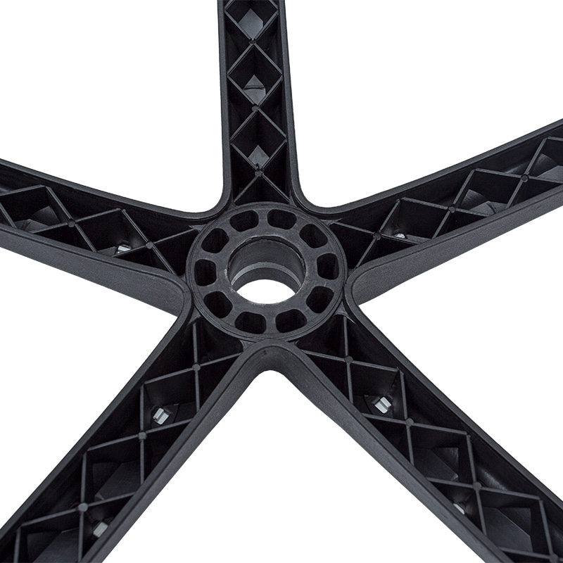 PA-BW gaming voeten nylon stoelpoten (nylon basis)